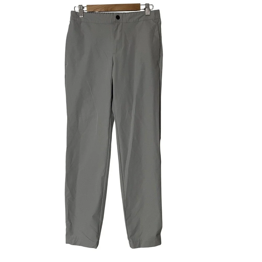 Banana Republic Motion Tech Hybrid Pants Quarry‎ Light Gray Mens Size 30